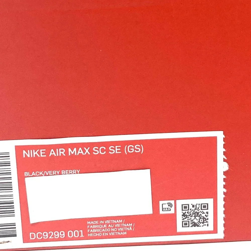 💖MEGA SALE💖NIKE  Women  DC9299 001 AIR MAX SC SE Black  Shoe Leather Fabric - Picture 11 of 12